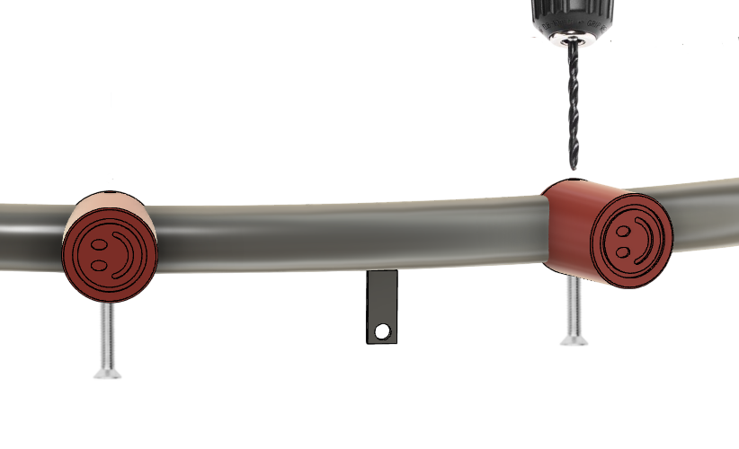 Размещение бобышек